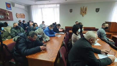 У Трускавці блокують роботу виконкому через здорожчання водопостачання (ФОТО)