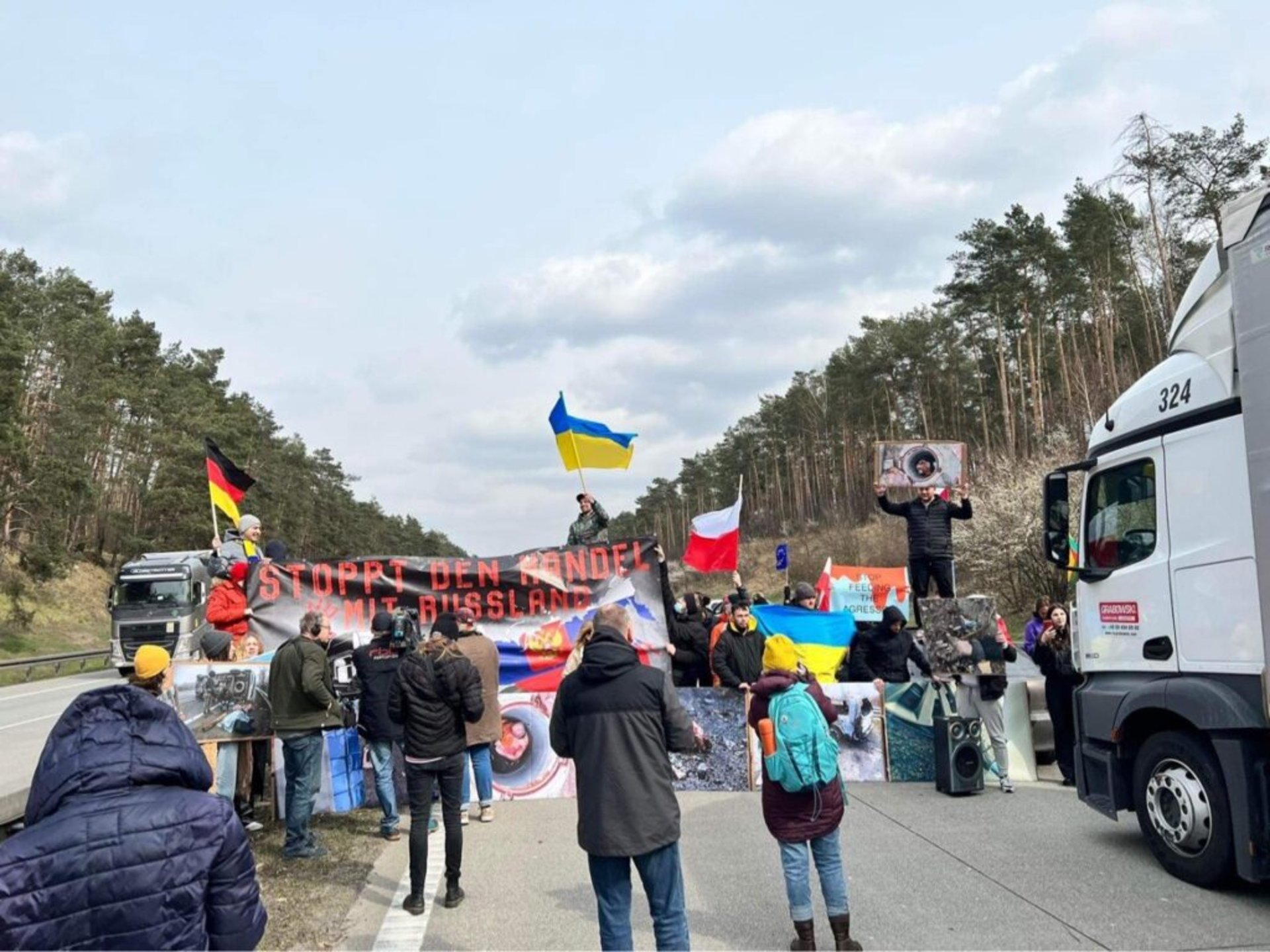 Активісти заблокували польсько-німецький кордон