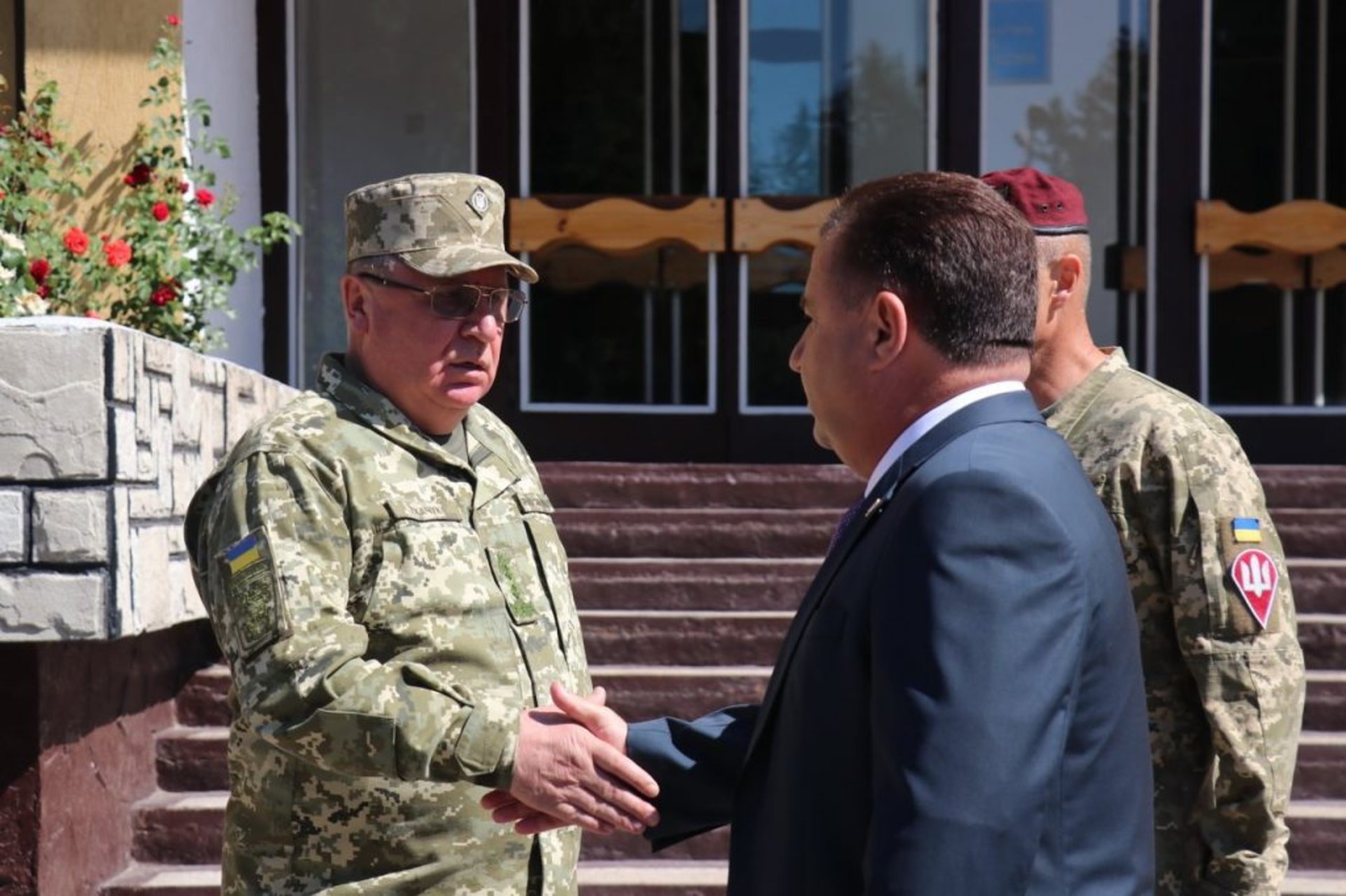 На Львівщині Полторак відвідав 80 окрему десантно-штурмову бригаду