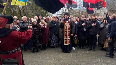 У Львові вшанували пам'ять головного командира УПА Романа Шухевича