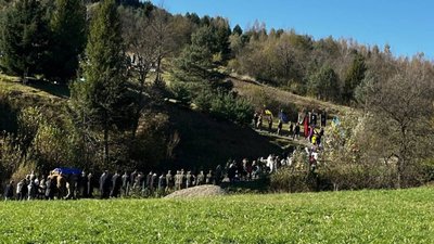 У Східницькій громаді провели в останню путь Героя Івана Герб’яка