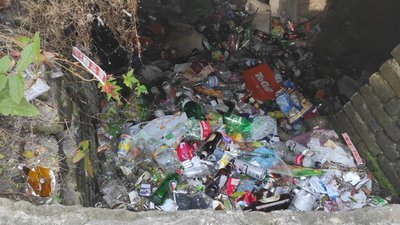 На Львівщині територія палацу перетворилась у сміттєзвалище (ФОТО)