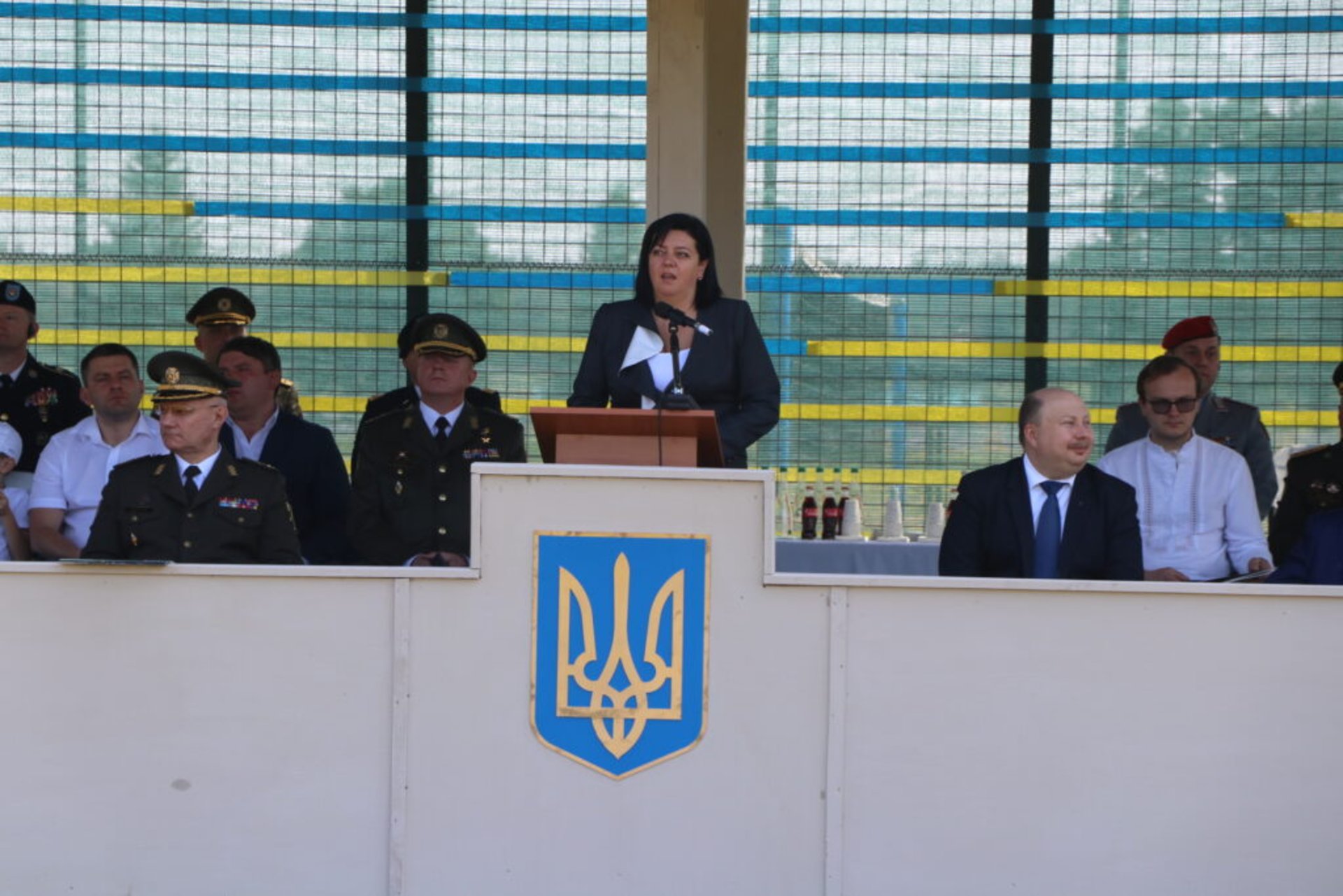 У Міжнародному центрі миротворчості та безпеки відбувся урочистий випуск молодих офіцерів, фото ЛОР