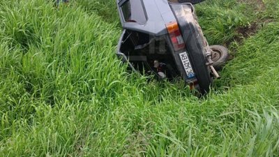 На Львівщині перекинувся автомобіль