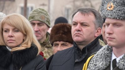 У Сокільниках відкрили пам’ятник Героям Небесної Сотні
