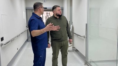 Юрій Холод відвідав Львівський онкоцентр