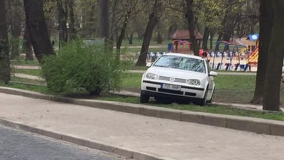 Як у центрі Львова «польські бляхи» посеред парку валяються... (ФОТО)