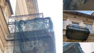 У Львові просять відремонтувати аварійний балкон