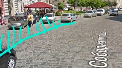 У центрі Львова просять навести лад із таксі