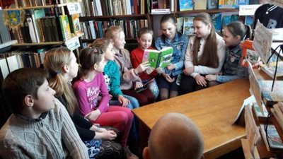 На Львівщині для дітей влаштували день читання