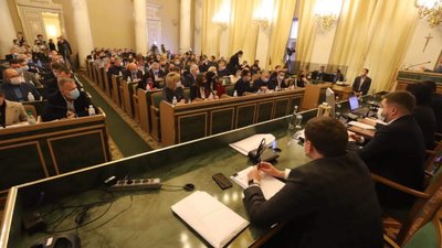 Львівська облрада розпочала сесійне засідання з хвилини мовчання (ФОТО)