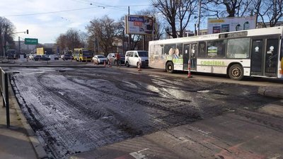 До Різдвяних свят планують відновити рух трамваїв на Замарстинівській