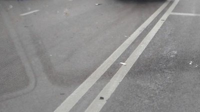 У Рясне-1 водій хотів втекти з місця аварії (ФОТО)