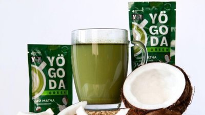 Натуральний заряд бадьорості: чай матча лате від Yogoda
