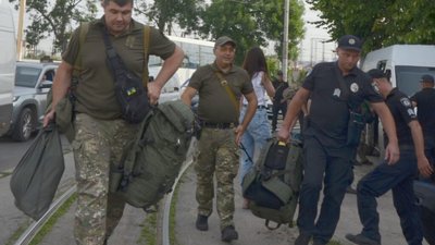 Поліцейські Львівщини в порядку ротації повернулись додому з зони ООС (ФОТО)