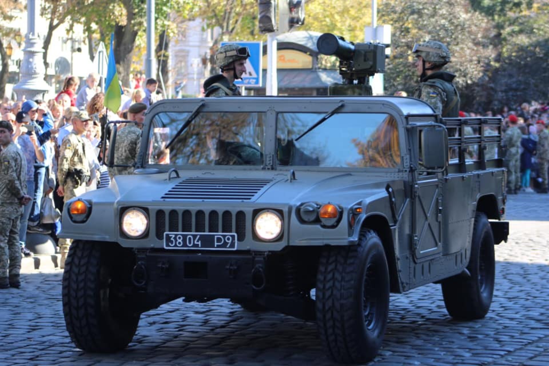 Вулицями Львова пройшов масштабний Марш захисників України. Фото прес-служба ЛОР
