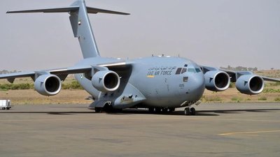 У Львові приземлився військово-транспортний літак США з таємним багажем, – журналіст (ФОТО)