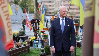 Львівщину вперше відвідав Король Швеції Карл XVI Густав