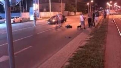 У Львові знову ДТП з двохколісними: у темну пору доби зіткнувся легковик з електросамокатом (ФОТО)