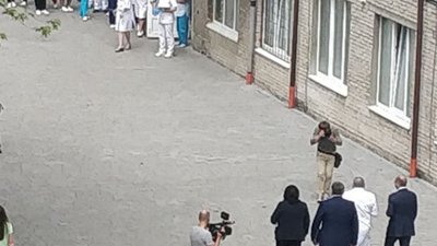 Очільник МОЗ Степанов перебуває у 8-й лікарні Львова (ФОТОФАКТ)