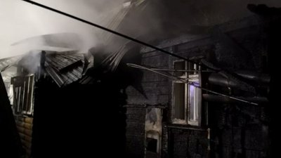 На Яворівщині згорів житловий будинок
