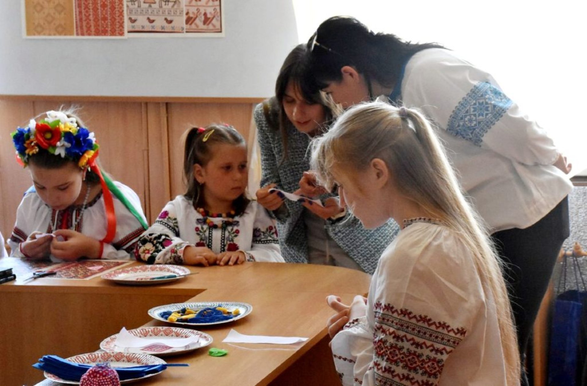 "Європейська Солідарність" Львівщини організувала майстер-клас для діток зі східних областей
