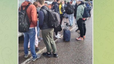 Українські студенти у Шегинях влаштували протест (ВІДЕО)