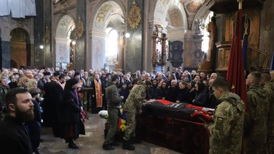 Львів провів в останню путь Тараса Хаммера (ФОТОРЕПОРТАЖ)