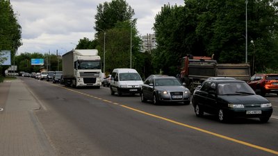 Розмітку на кільці Липинського - Богдана Хмельницького нанесуть за кілька тижнів (ВІДЕО)