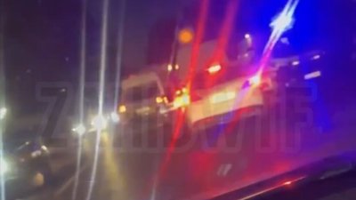 У Львові бус не розминувся із автобусом (ВІДЕО)