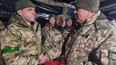 Бійці одного з батальйонів 103 окремої бригади Сил територіальної оборони ЗСУ отримали високі державні нагороди