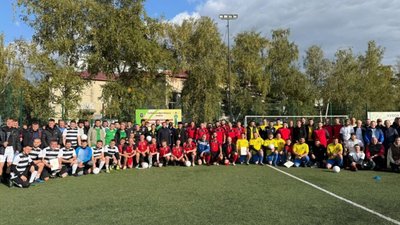 На Львівщині священики грали у футбол