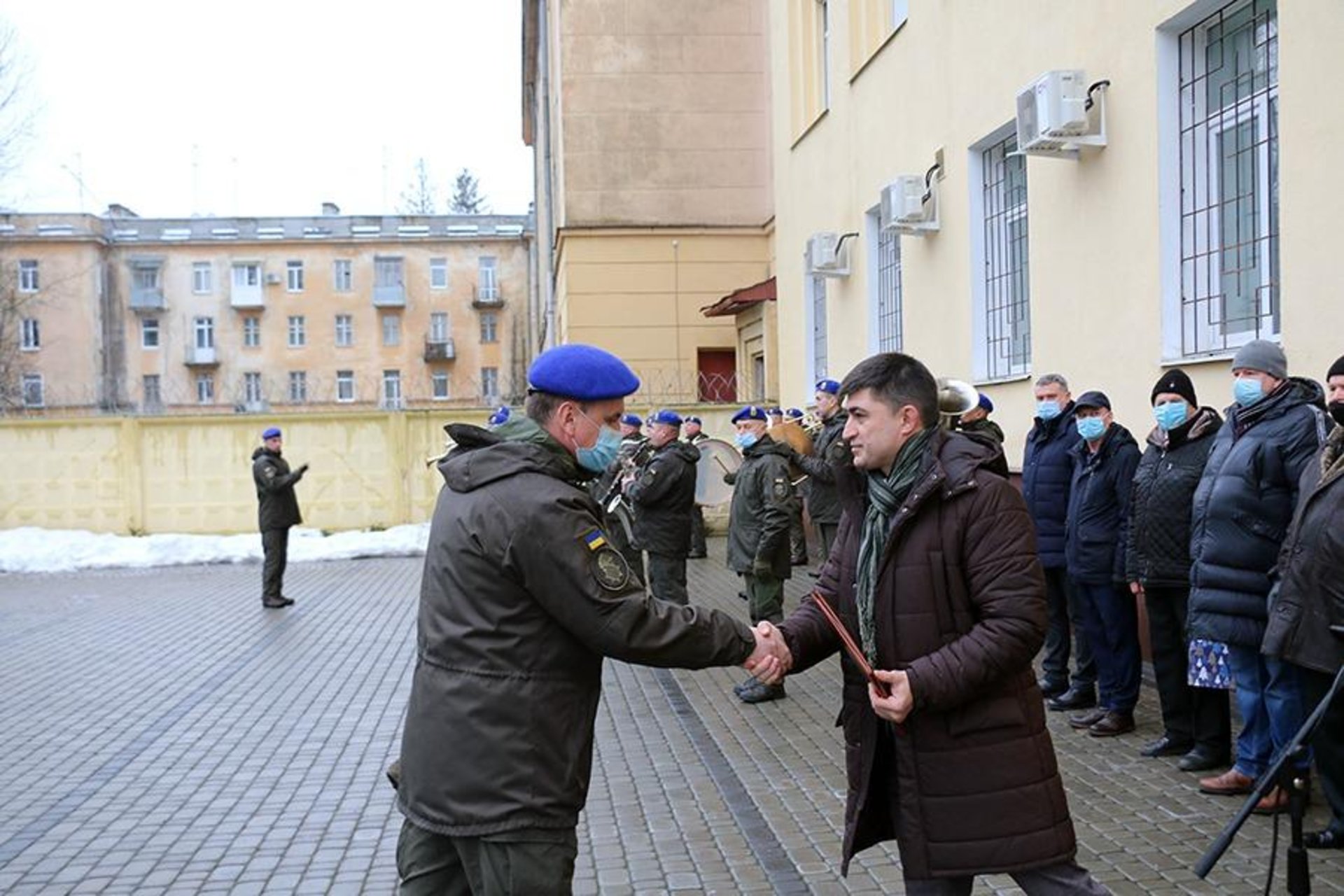 У Львові урочисто відзначили 30-ту річницю з Дня створення військової частини №4114 Нацгвардії, фото ЛОДА
