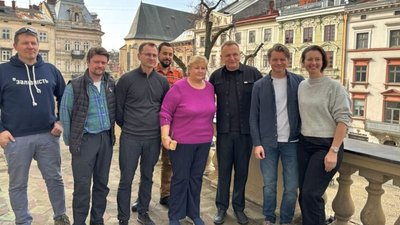 Колишня прем’єр-міністерка Норвегії Ерна Солберг відвідала Львів