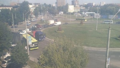 У Львові через ДТП ускладнився рух транспорту (ФОТО)