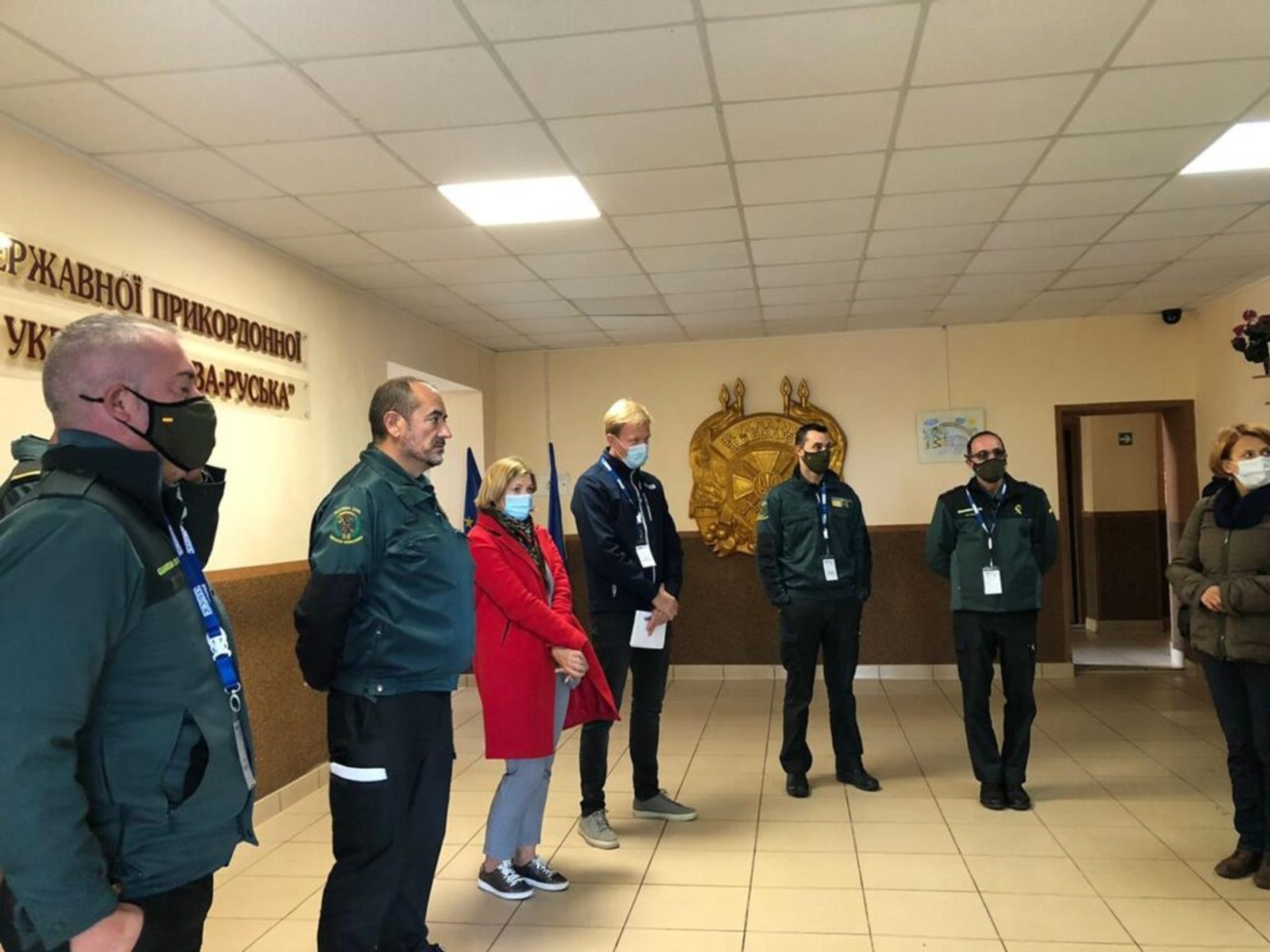 На Львівщині прикордонників відвідали представники цивільної гвардії Іспанії, фото ДПСУ