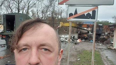 Депутат Львівської облради бере участь у розмінуванні Ірпеня (ФОТО)