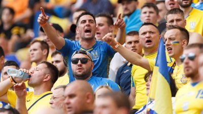 "Путін – х*йло": на матчі Україна – Північна Македонія заспівали відомий хіт (ВІДЕО)