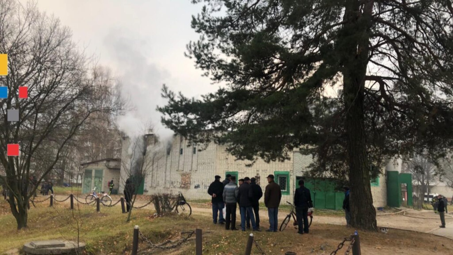 На Львівщині горить центральний тепловий пункт, фото Новояворівська міська рада
