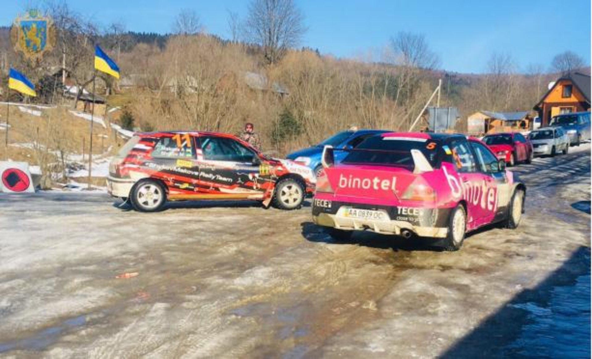 Спортсмени-автомобілісти України змагалися в авторалі «Зимові Вершини»