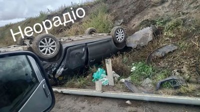 Відео з місця аварії на Львівщині