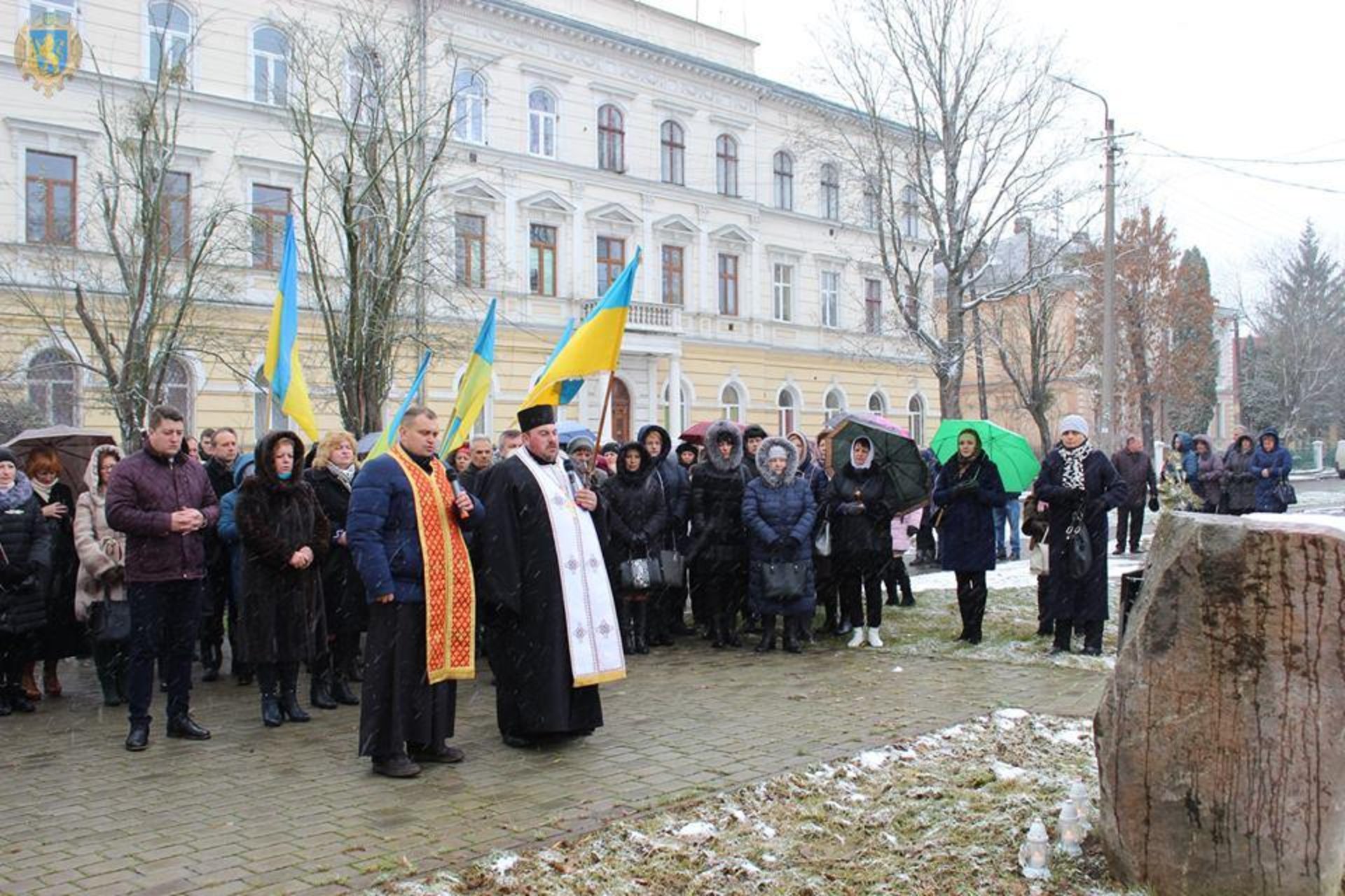 У Жовкві відзначили День Гідності та Свободи. Фото: прес-служба ЛОДА.У Жовкві відзначили День Гідності та Свободи. Фото: прес-служба ЛОДА.