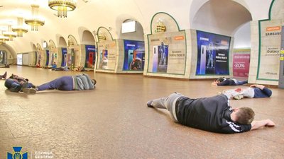 У Києві провели антитерористичні навчання на станціях метро (ВІДЕО)
