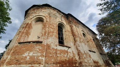 На Львівщині виконали духовний гімн України біля храму, де хрестили Митрополита Шептицького (ФОТО, ВІДЕО)