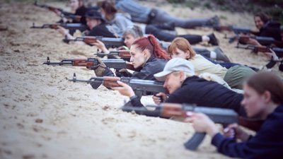 Верещук пройшла курси національного спротиву