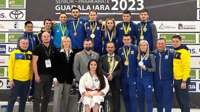 Українська команда з двома львів’янами у складі виборола золото чемпіонату Європи у командному куміте