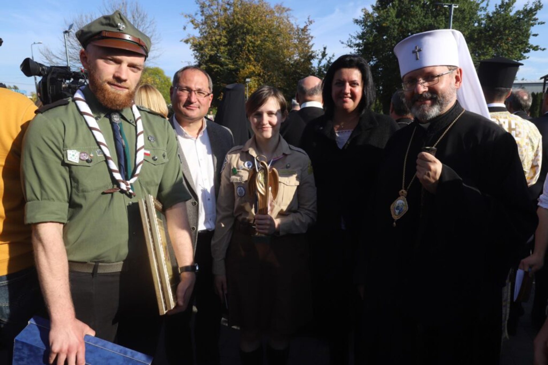 У Любліні відкрили та освятили пам’ятник отцеві Омелянові Ковчу та вшанували загиблих у концтаборі «Майданек»