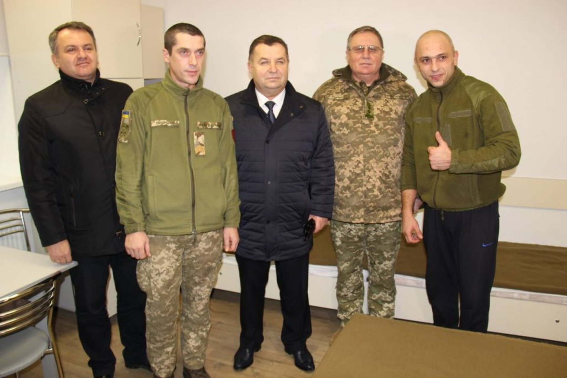 На Яворівському полігоні оглянули новозбудоване житло для військовослужбовців. Фото: Павло Ткачук