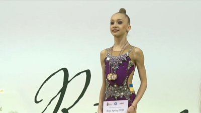 Христина Погранична зі Львова  вдруге стала чемпіонкою України з художньої гімнастики