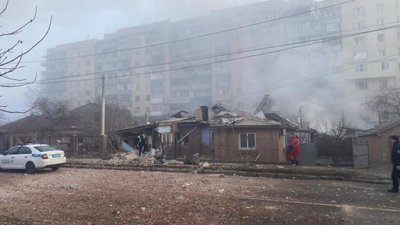 Наслідки удару по Хмельницькому (ФОТО)